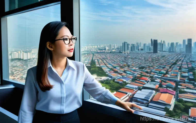 건축평가사의 실무 경험담 - **Prompt 1: The Insightful Appraiser**
    A highly professional and focused Thai female real estate...
